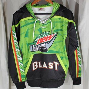 Northland Hockey Group Mountain Dew Blast Hockey Pullover Hoodie - Size Youth L